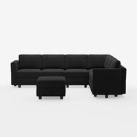 Basalt-Black-/-Terry-7-Seat-L-Shaped-Sectional
