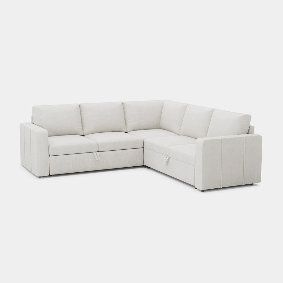 Misty-White-/-Chenille-5-Seat-L-Shaped-Pullout-Sectional