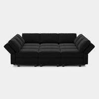 Midnight-Black-/-Velvet-9-Seat-Pit-Sectional