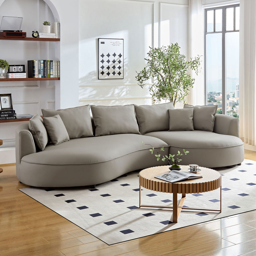 dawn-grey-/-genuine-leather-right-l-shaped-sectional