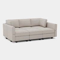 Pearl-Grey-/-Velvet-6-Seat-Pit-Sectional