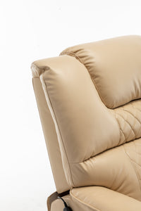 Smooth-Cream-/-Faux-Leather