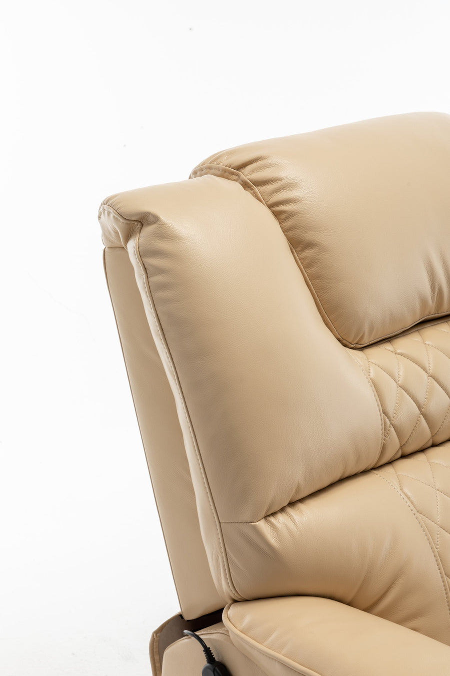 Smooth-Cream-/-Faux-Leather