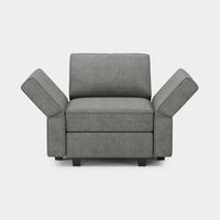 Soforia-Arm-Chair-Flagstone-Grey-Adjustable-Backrest