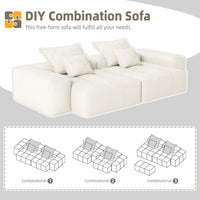 Oatmeal-Beige-/-Chenille-Loveseat