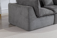 Velora Oversized Modular Loveseat Sofa