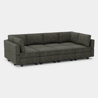 Charcoal-Grey-/-Terry-8-Seat-Pit-Sectional