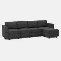 Charcoal-Grey-/-Terry-5-Seat-L-Shaped-Sectional