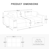6-Seat-Pit-Sectional-dimension