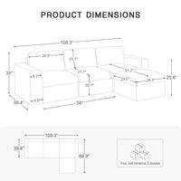 4-Seat-L-Shaped-Sectional-dimension