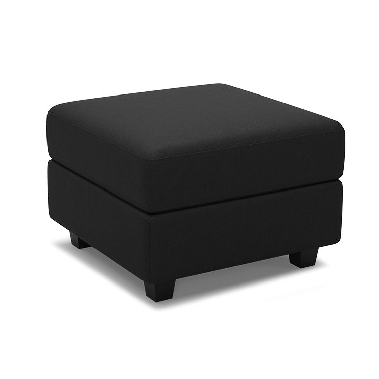 Sand-Black-/-Faux-Leather-Module-Ottoman