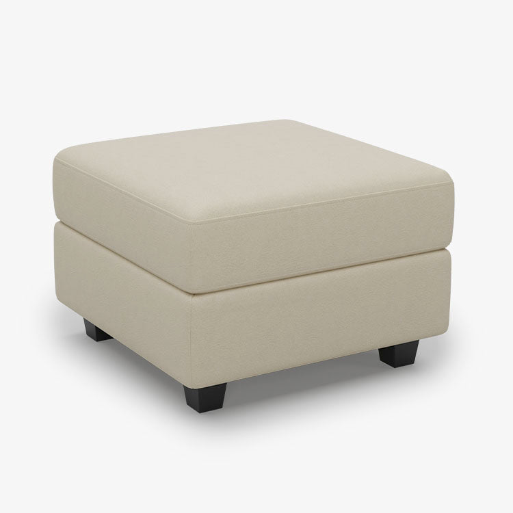 Belffin Modular Leather Ottoman