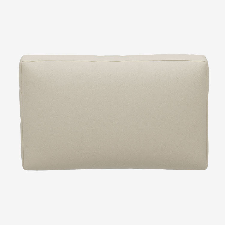 Belffin-Pearl-White-Leather-Back-Cushion