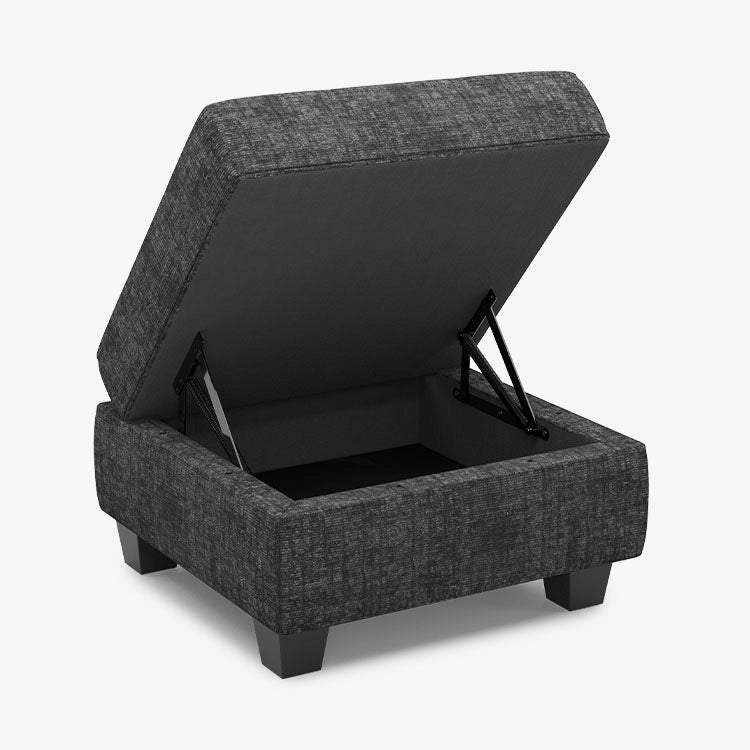 Belffin Modular Chenille Tufted Ottoman