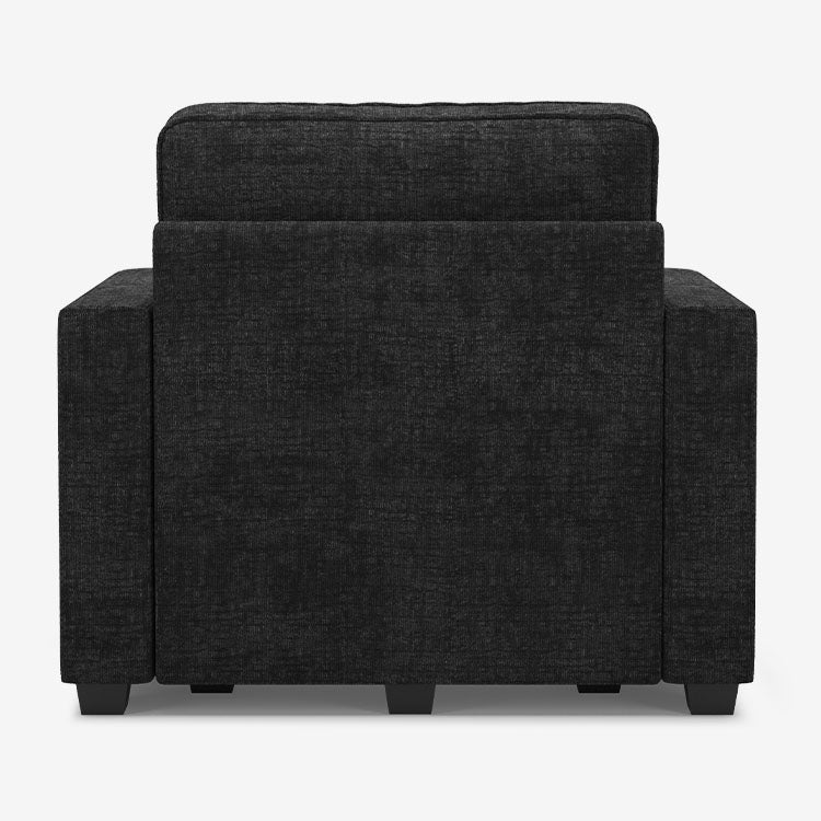 Belffin 1 Seat + 2 Sides Oversized Modular Chenille Cloud Sofa with Large Storage Seat