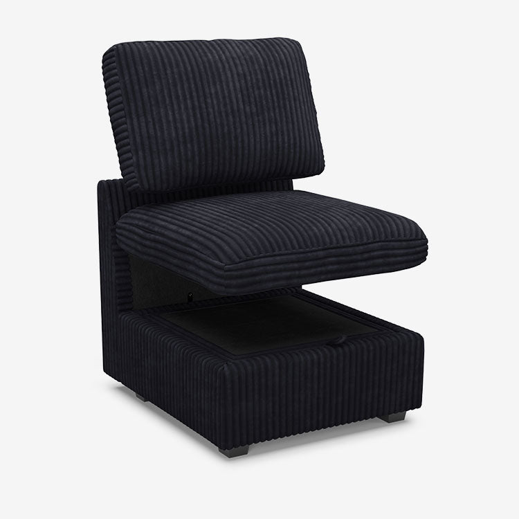 Belffin Oversized Modular Wide-Ribbed Corduroy Seat