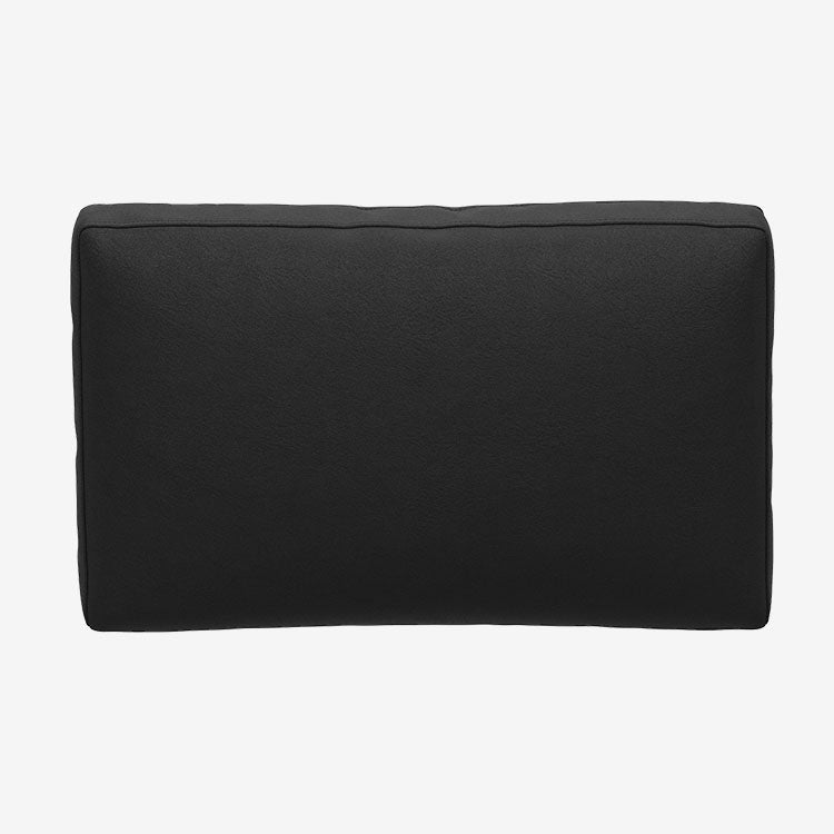 Belffin-Jet-Black-Leather-Back-Cushion