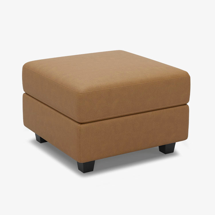 Belffin Modular Leather Ottoman