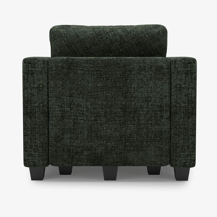 Belffin 1 Seat + 2 Sides Modular Chenille Tufted Sofa with Storage Seat