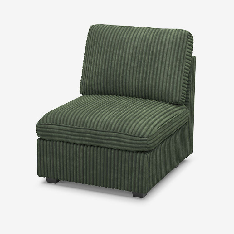 Belffin Oversized Modular Wide-Ribbed Corduroy Seat