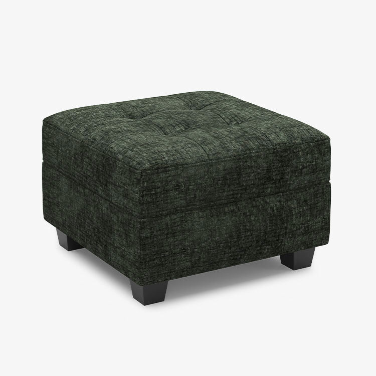 Moss-Green-/-Chenille-Module-Ottoman