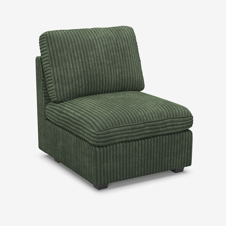 Belffin Oversized Modular Wide-Ribbed Corduroy Seat