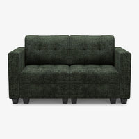 Moss-Green-/-Chenille-Loveseat