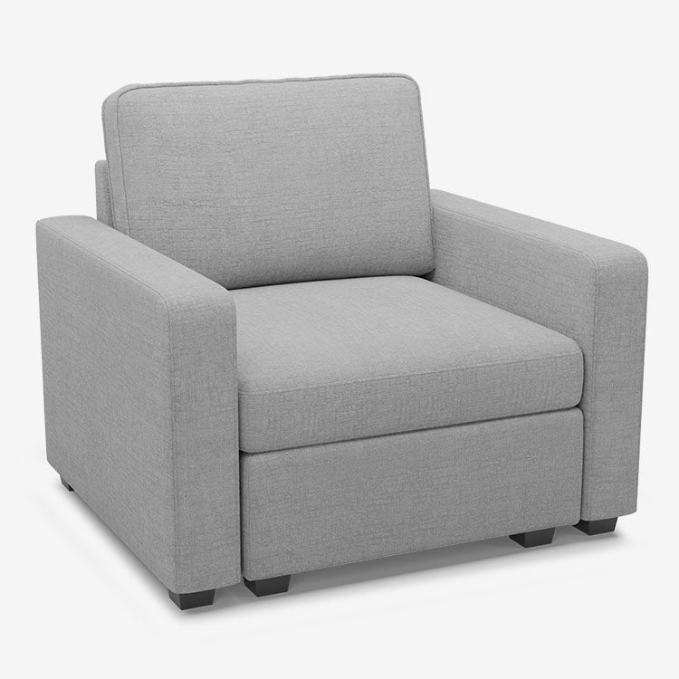 Belffin 1 Seat + 2 Sides Oversized Modular Chenille Cloud Sofa with Large Storage Seat