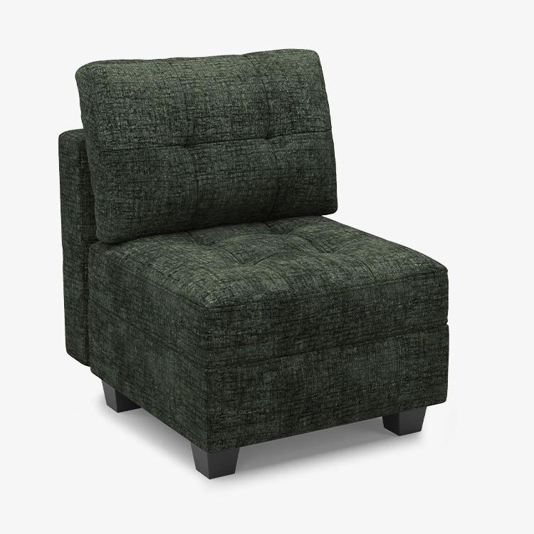 Belffin Modular Chenille Tufted Seats