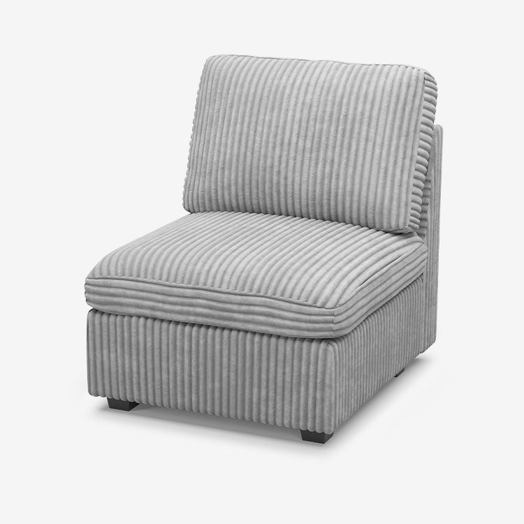 Belffin Oversized Modular Wide-Ribbed Corduroy Seat