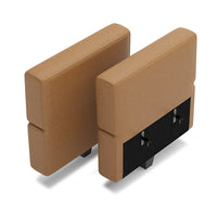 Driftwood-Brown-/-Faux-Leather-A-Pair of Arms