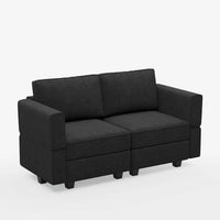 Basalt-Black-/-Terry-Loveseat
