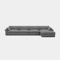 Silver-Grey-/-Chenille-5-Seat-L-Shaped-Sectional