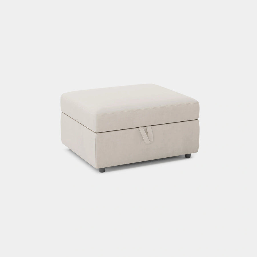 Cosmic-Latte-/-Velvet-Module-Ottoman