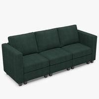 Seaweed-Green-/-Corduroy-3-Seat-Sofa