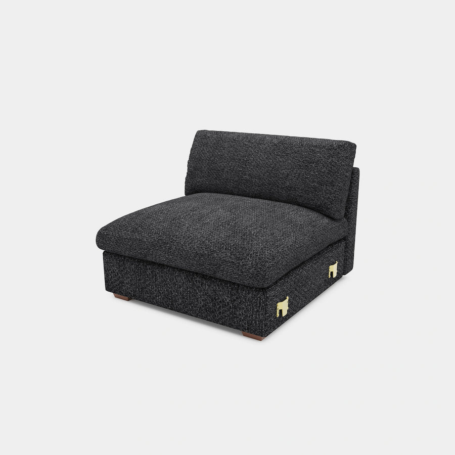 Graphite-Grey-/-Chenille-Module-Single-Seat