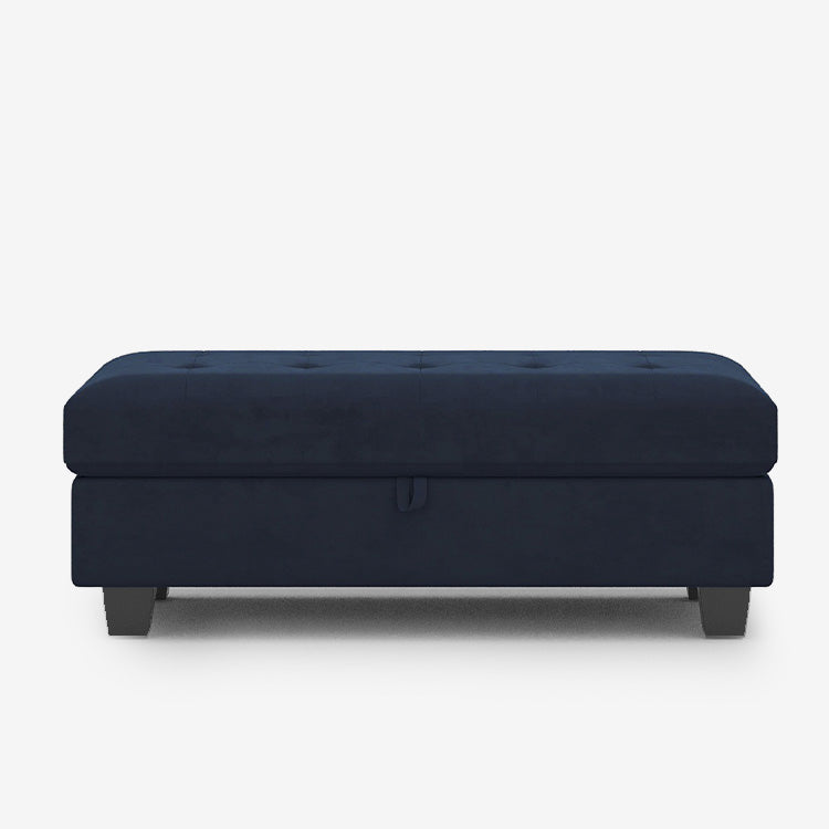 Dark-Blue-/-Velvet-Module-Large-Ottoman