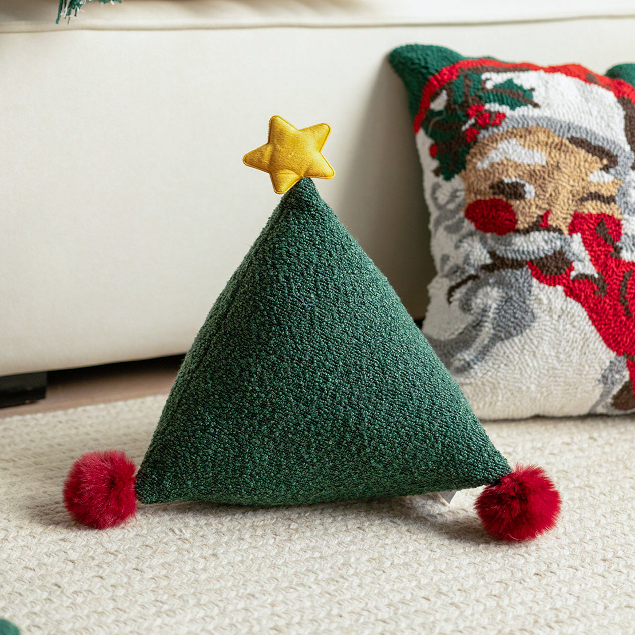 Christmas Whimsy Throw Pillows