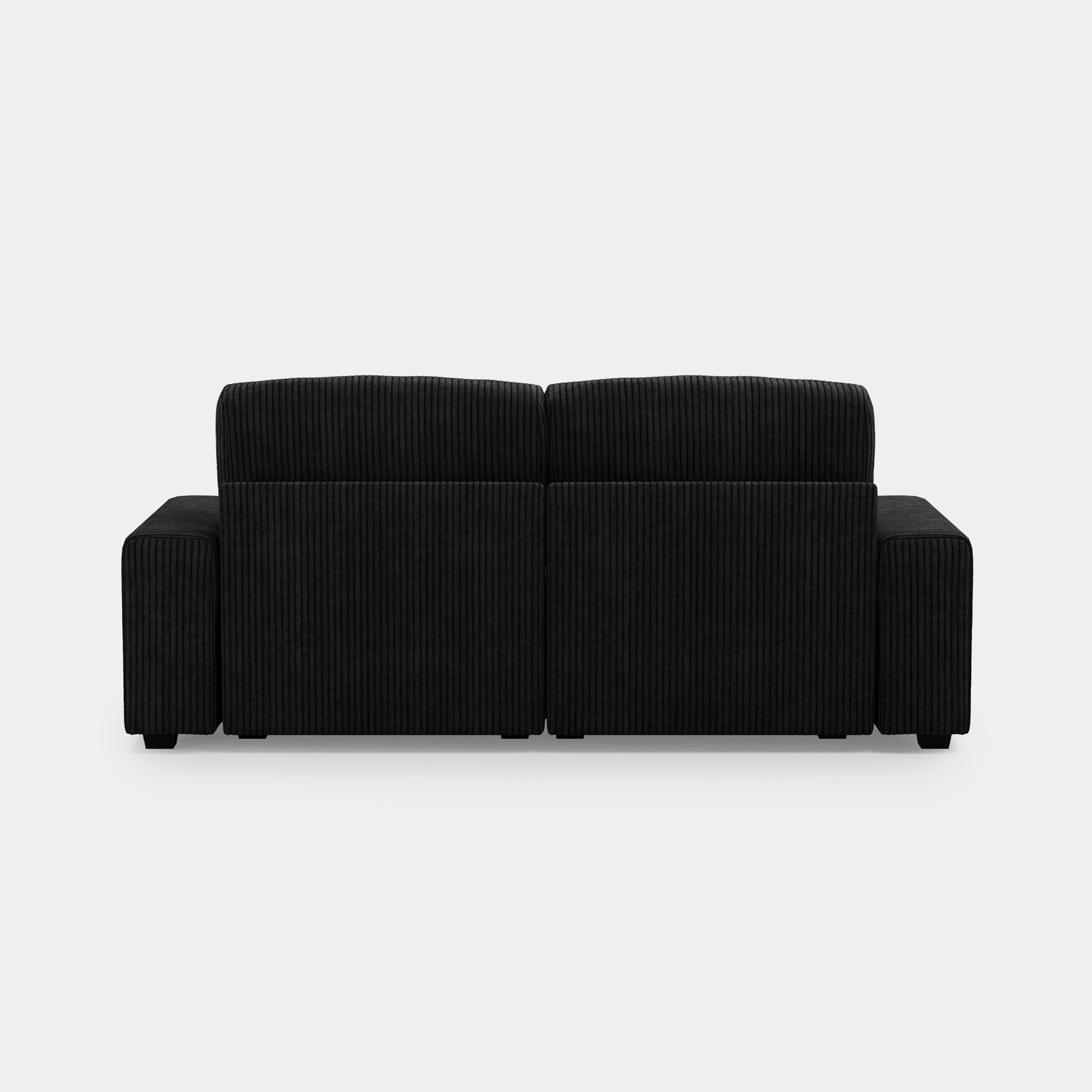 Obsidian-Black-/-Corduroy-Loveseat