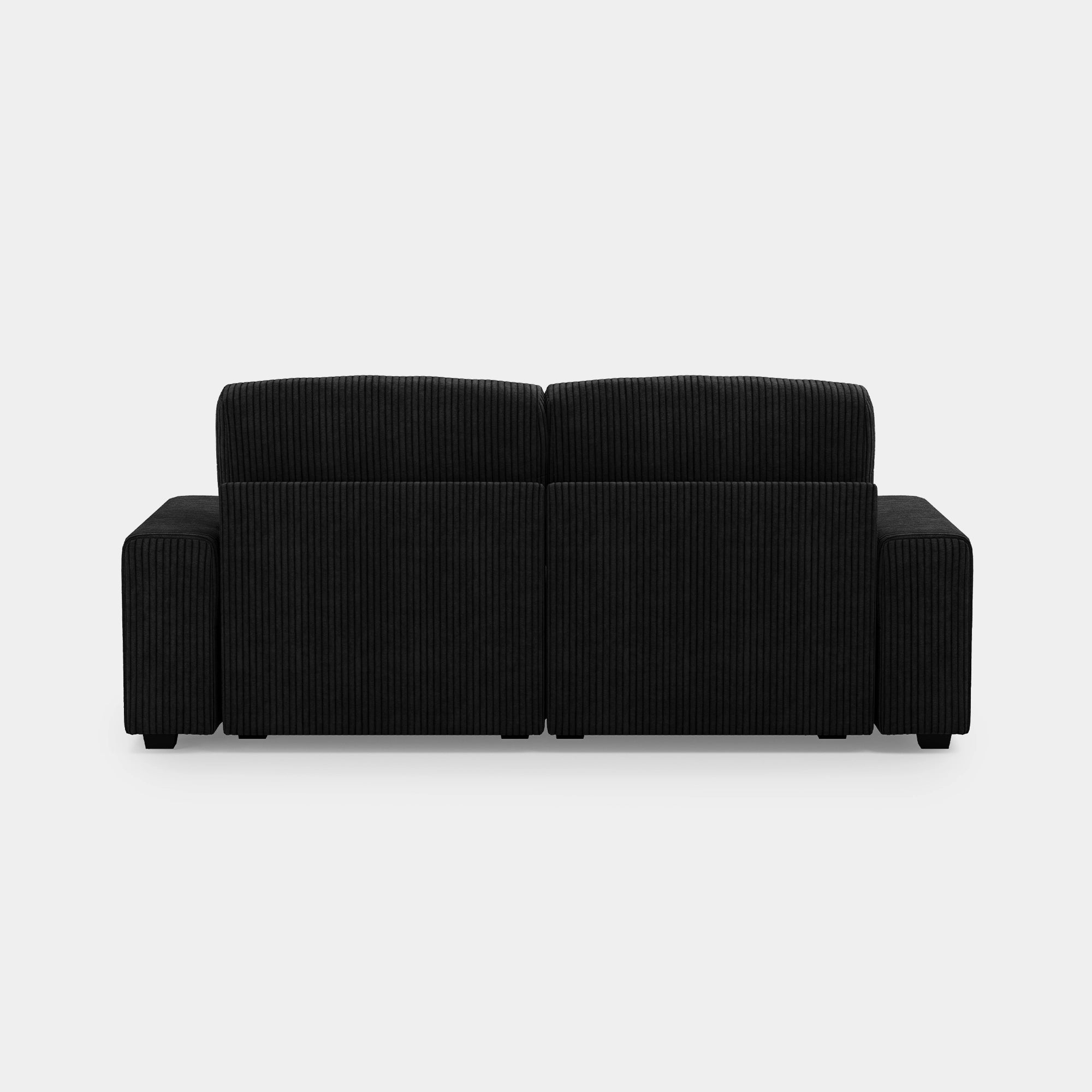 Obsidian-Black-/-Corduroy-Loveseat