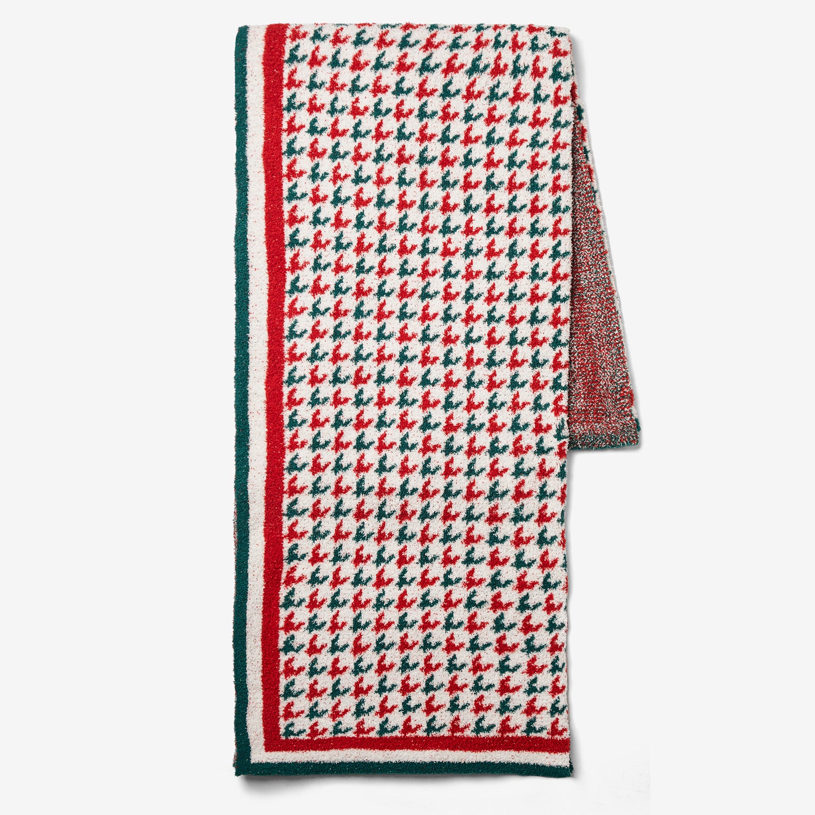 Belffin Festive Houndstooth Blanket