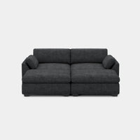 Graphite-Grey-/-Chenille-4-Seat-Pit-Sectional