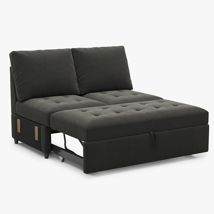 Iron-Grey-/-Velvet-Module-Pullout-Loveseat
