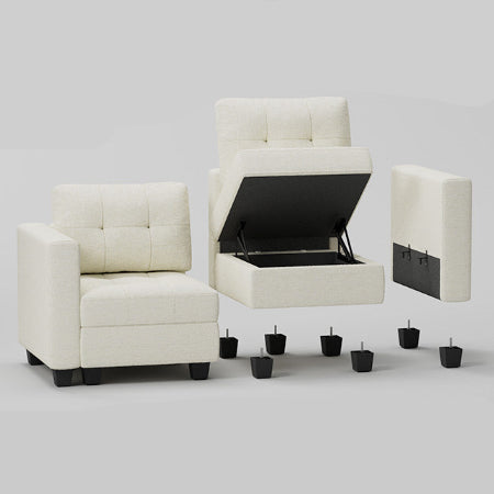 Oatmeal Beige-/-Chenille