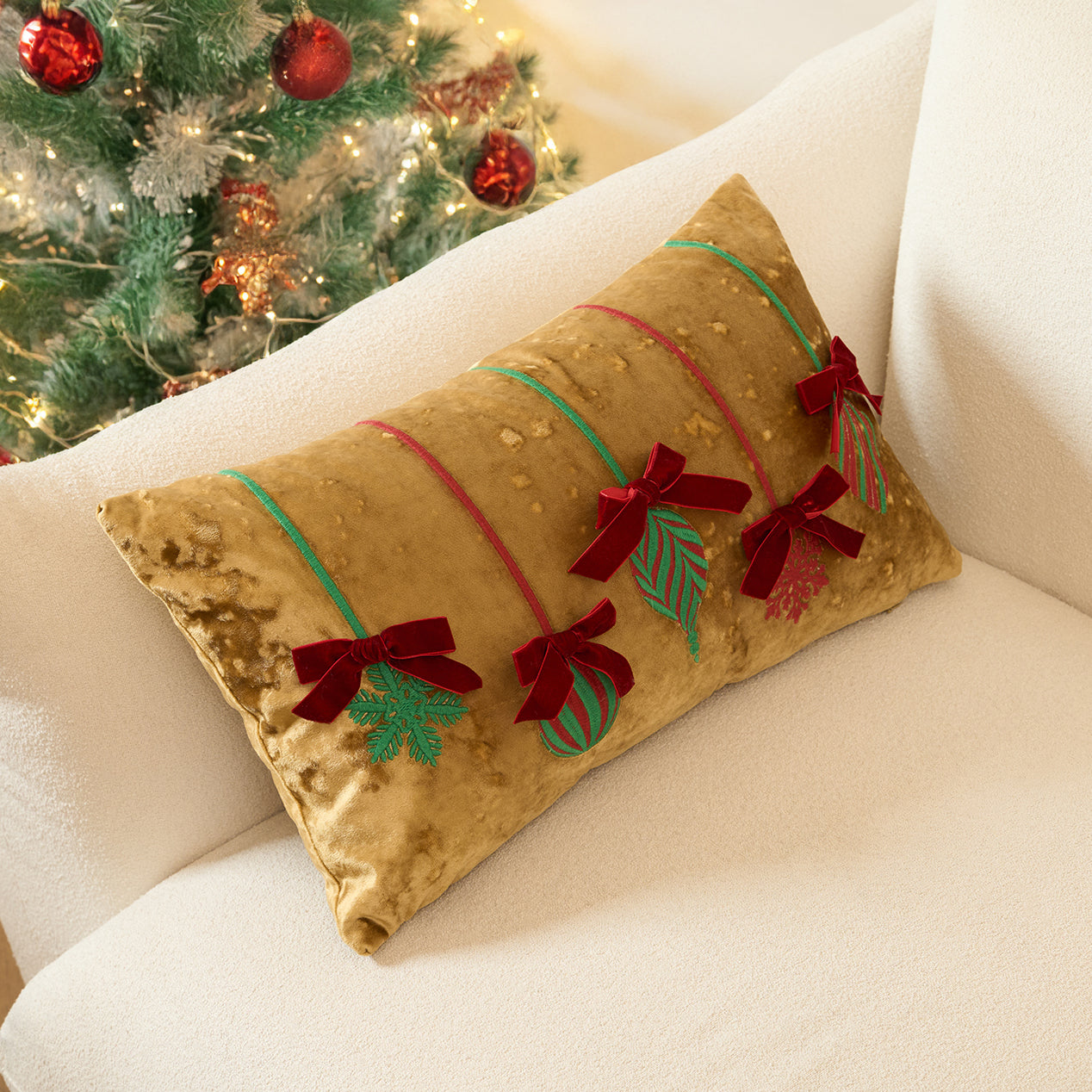 Christmas Whimsy Throw Pillows