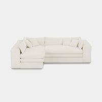 White-Beige-/-Corduroy-4-Seat-L-Shaped-Wide-Sectional