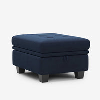 Dark-Blue-/-Velvet-Module-Ottoman