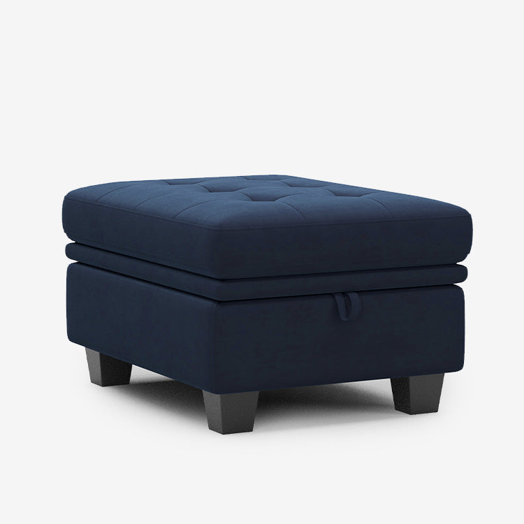 Dark-Blue-/-Velvet-Module-Ottoman