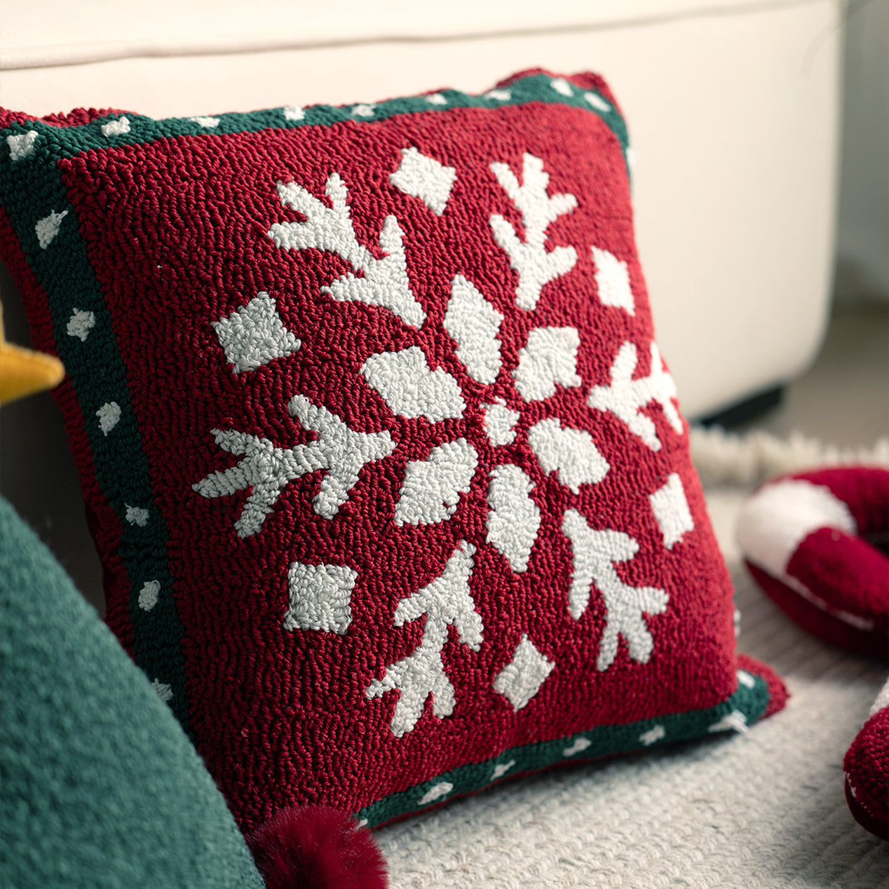 Christmas Whimsy Throw Pillows