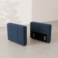 Navy-Blue-/-Velvet-A-Pair of Arms